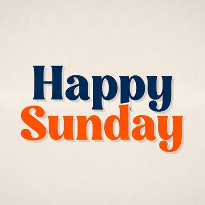 Happy Sunday Text