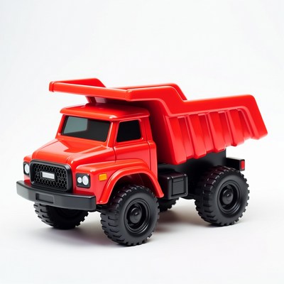 Red Dump Truck Toy
