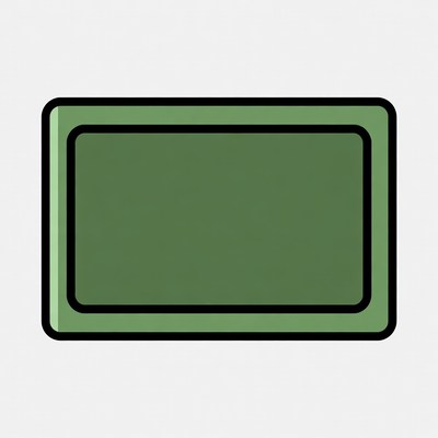 Green Book Outline Illustration