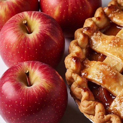 Red Apples with Apple Pie