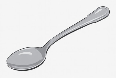 Silver Spoon Illustration