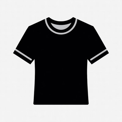 Black T-shirt Icon