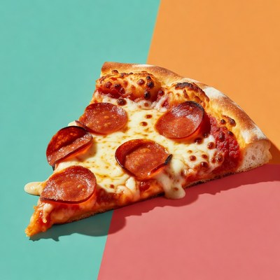 Pepperoni Pizza Slice