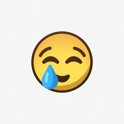 Smiling Emoji with Tear