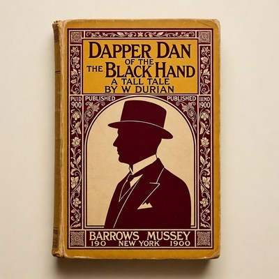 Dapper Dan Black Tall Tale Book Cover