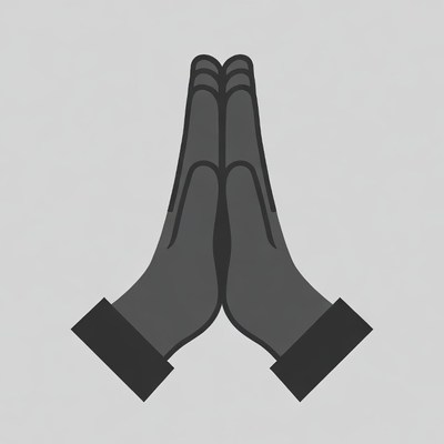 Praying Hands Icon