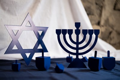 Star of David Menorah Dreidels Hanukkah