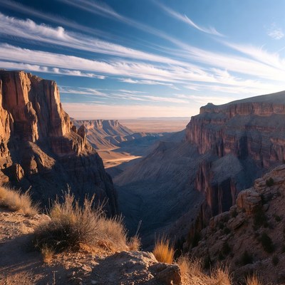 Grand Canyon Sunset Landscape View