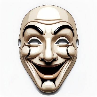 Guy Fawkes Mask Laughing