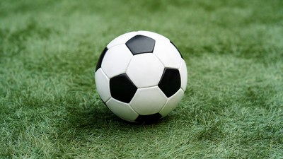 Soccer Ball on Green Grass