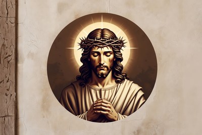 Jesus Christ with Crown of Thorns