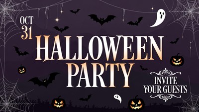 Halloween Party Invite October 31