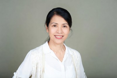 Asian woman smiling portrait