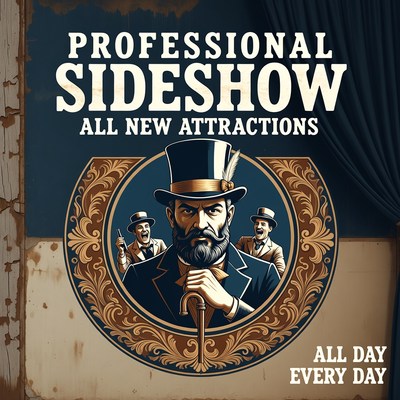 Professional Sideshow Men Illustration