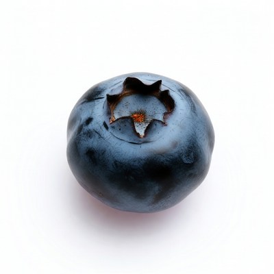Fresh Blueberry on White Background