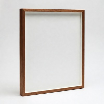 Empty White Picture Frame