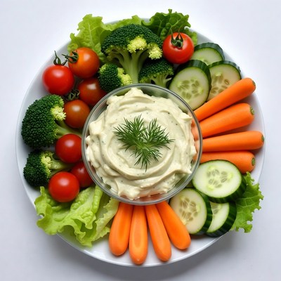 Veggie Platter with Dip