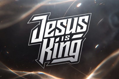Jesus is King Text Graphic