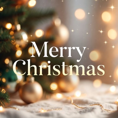 Merry Christmas with Christmas Tree