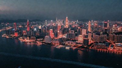Hong Kong Skyline at Night