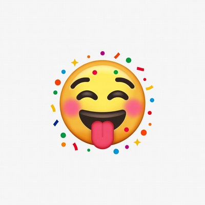 Grinning Face with Tongue Out Emojis