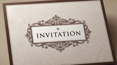 Elegant Invitation Card Design