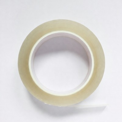 Clear adhesive tape roll