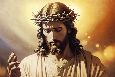 Jesus Christ with Crown of Thorns