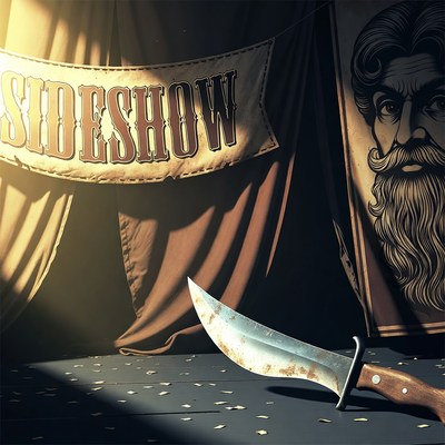 Sideshow Knife on Stage
