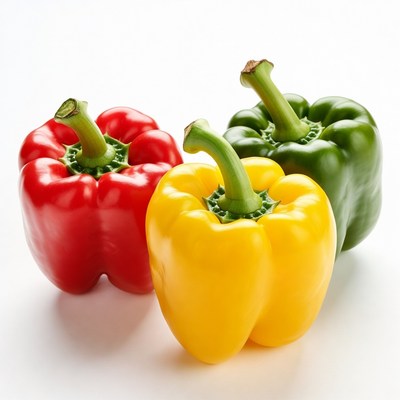 Red Yellow Green Bell Peppers
