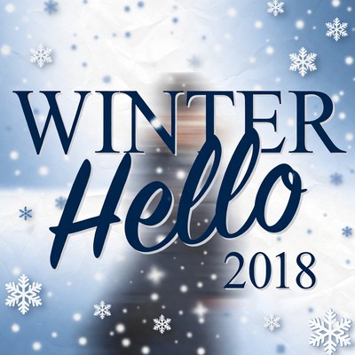 Winter Hello 2018 Snowflakes