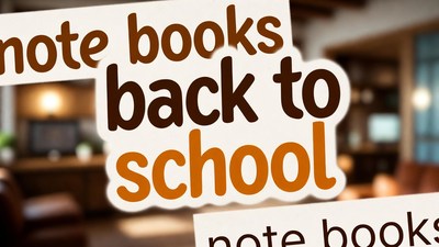 Back to School Notebooks