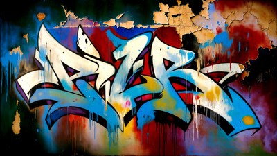 Graffiti BZRB Street Art