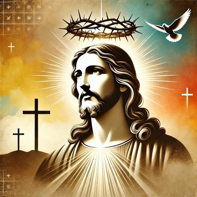 Jesus Christ with Crown of Thorns