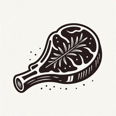 Illustrated Beef Short Rib