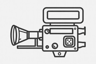 Line drawing video camera