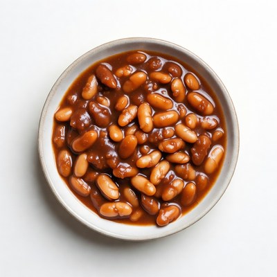Baked Beans in Bowl