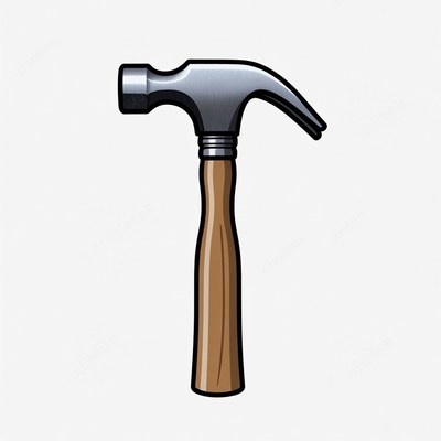Claw Hammer Illustration