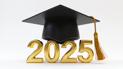 2025 Graduation Cap with Tassel