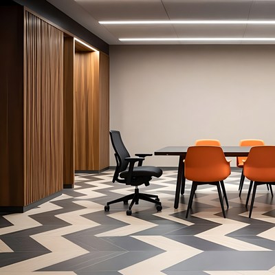 Modern office conference room interior