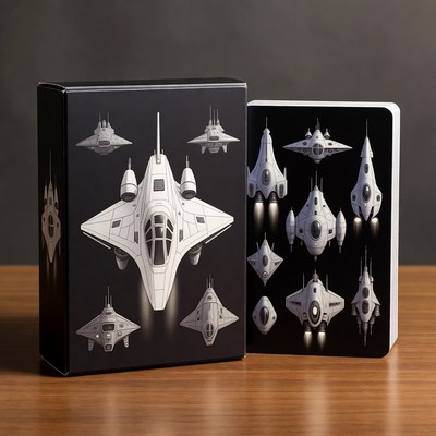 White Sci-Fi Fighter Box Set