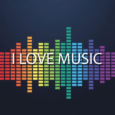 I Love Music Rainbow Equalizer