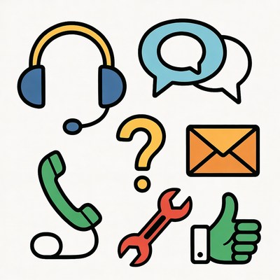 Customer Service Clipart Icons