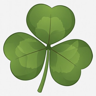 Three-leaf clover illustration