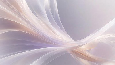 Abstract Flowing Fabric Waves