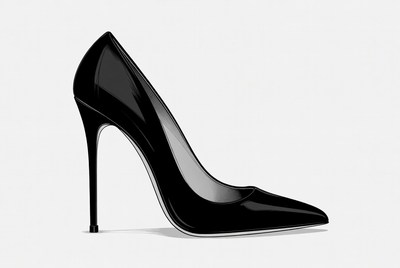 Black High Heel Stiletto