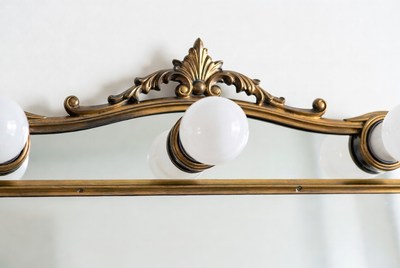 Vintage Gold Hollywood Mirror Lights