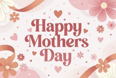 Happy Mothers Day Illustration