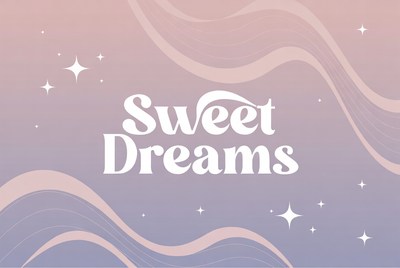 Sweet Dreams Text Illustration