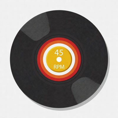 45 RPM Vinyl Record